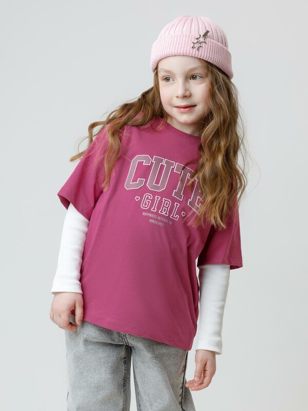 фуфайка (футболка) для дев